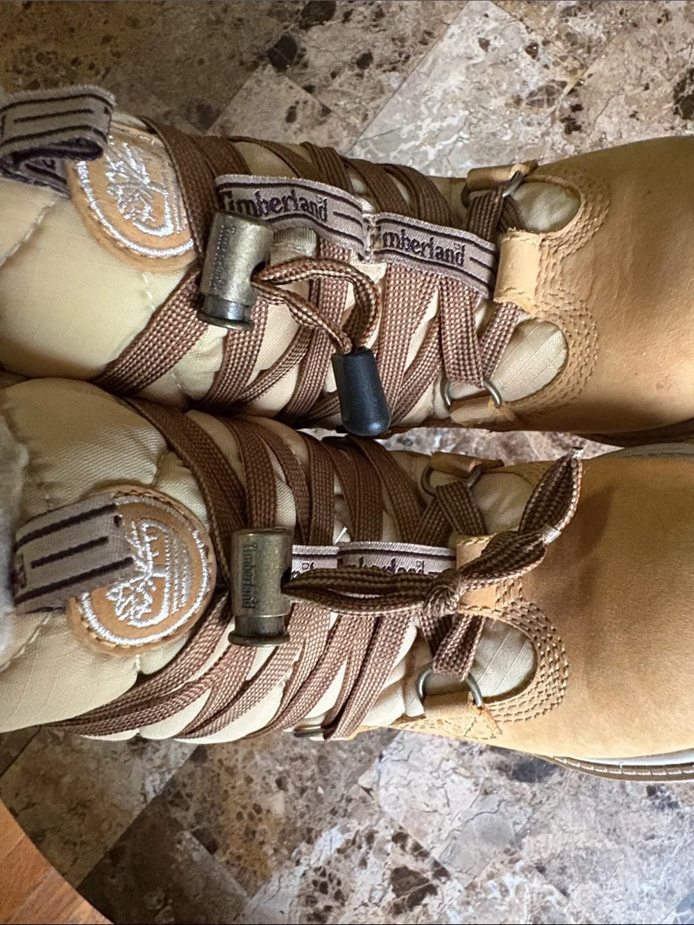 Timberland Kids Wheat/Tan Waterproof Winter Boots